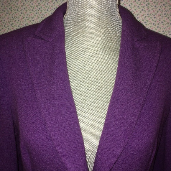 ESCADA Women’s Purple Designer Blazer 34 - Picture 8 of 8